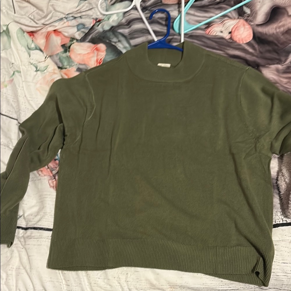 Olive Green Women's Sweater